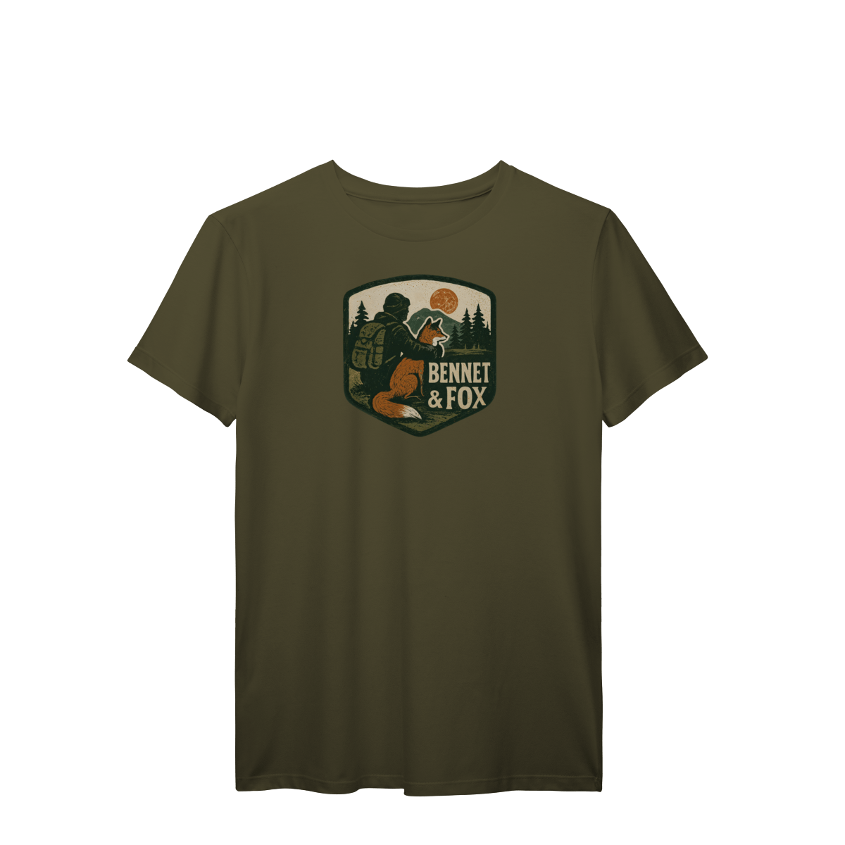 Camiseta Oficial Bennet & Fox Unissex | Outdoor Premium Vintage