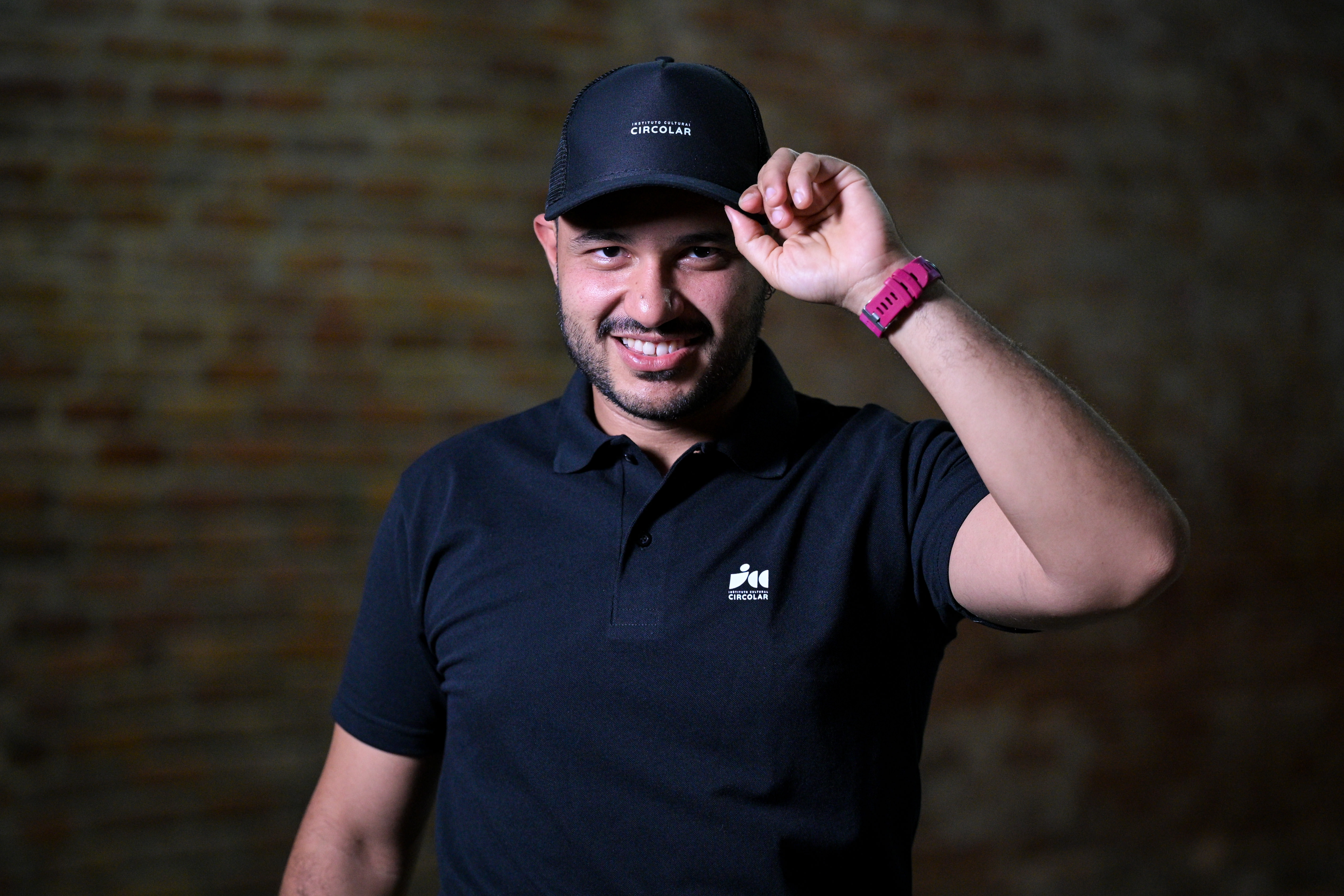 Boné com tela ICC - Instituto Cultural Circolar