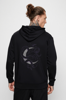 Moletom Prime com Zíper  Eclipse da Serpente