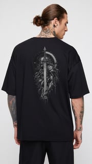 Camiseta Oversized O último guardião