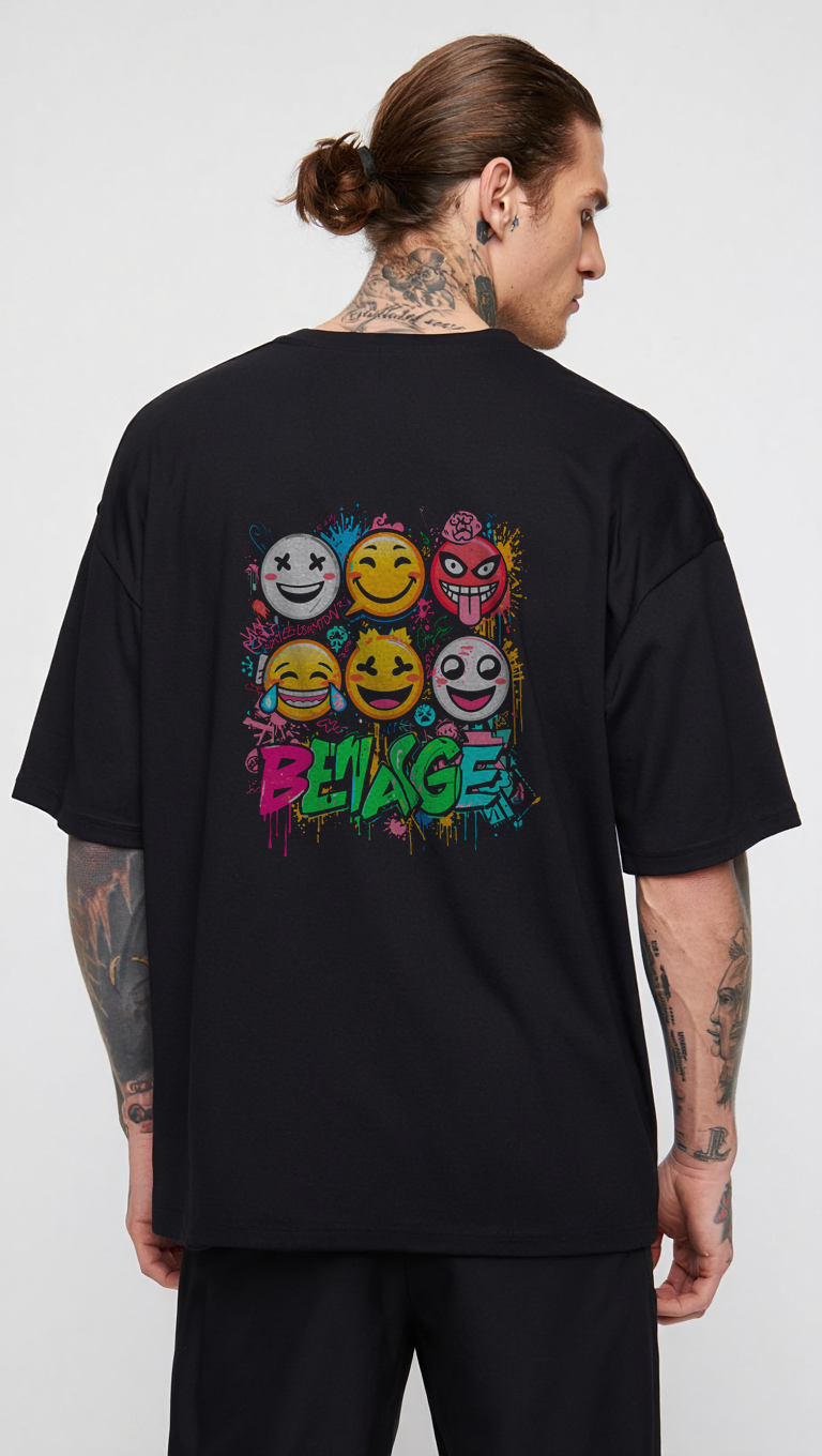 Camiseta Oversized Urban Emotes