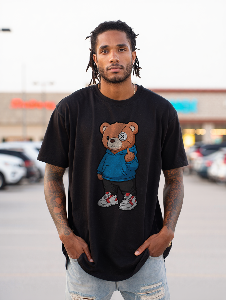 Camiseta Oversized Middle Peace