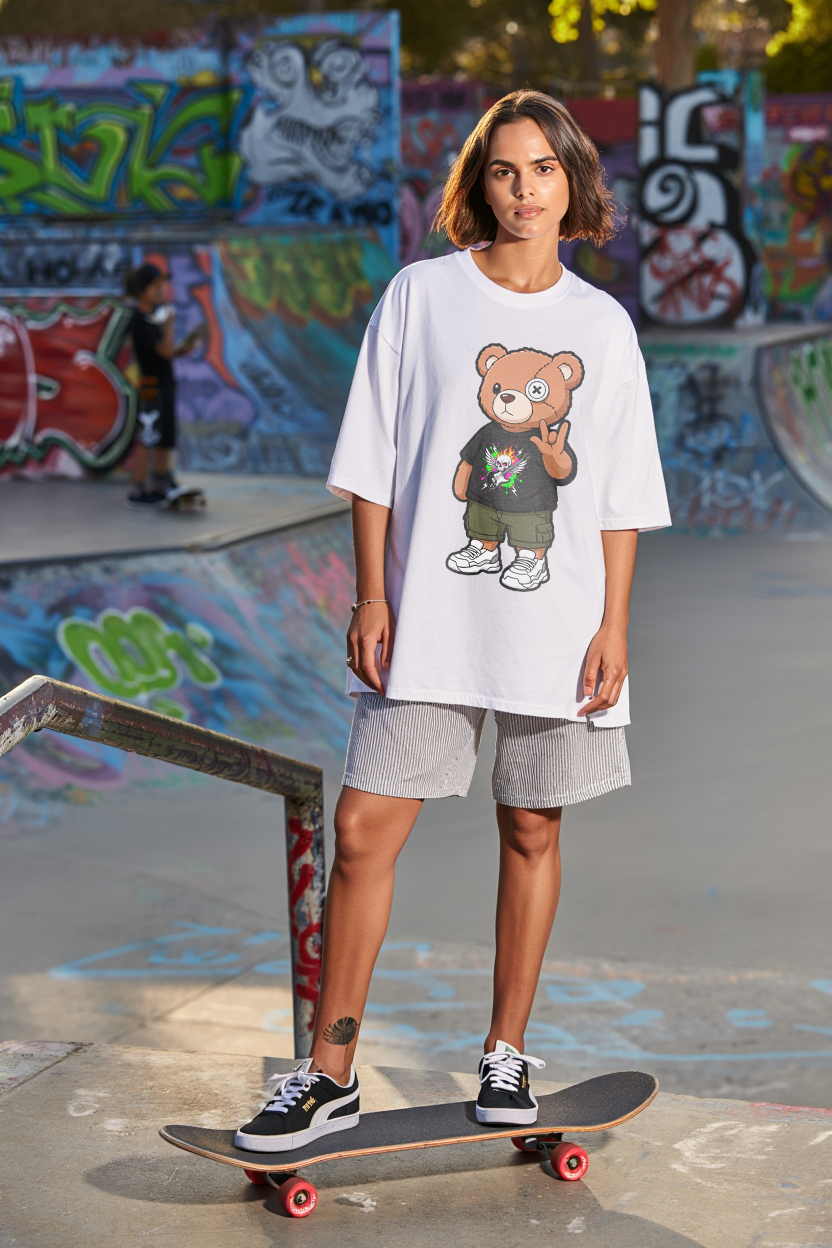 Camiseta Oversized Ace of Noise