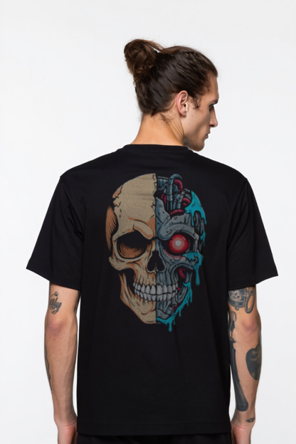 T-Shirt Classic Cyber Skull
