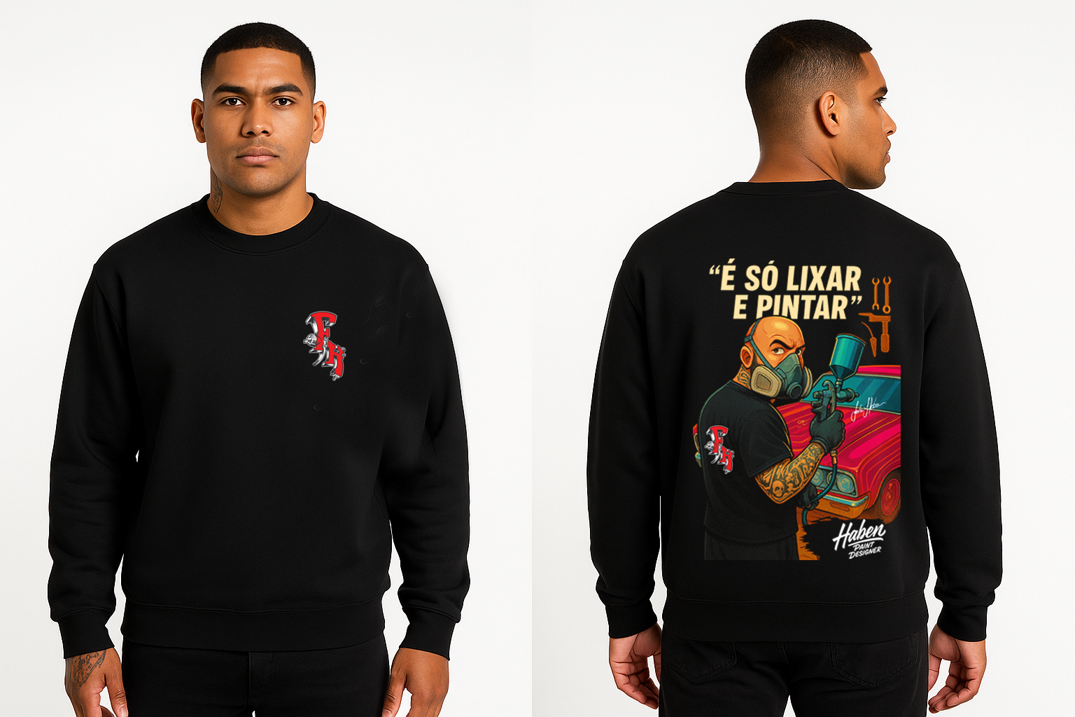 Moletom Prime Fechado - É só lixar e pintar!