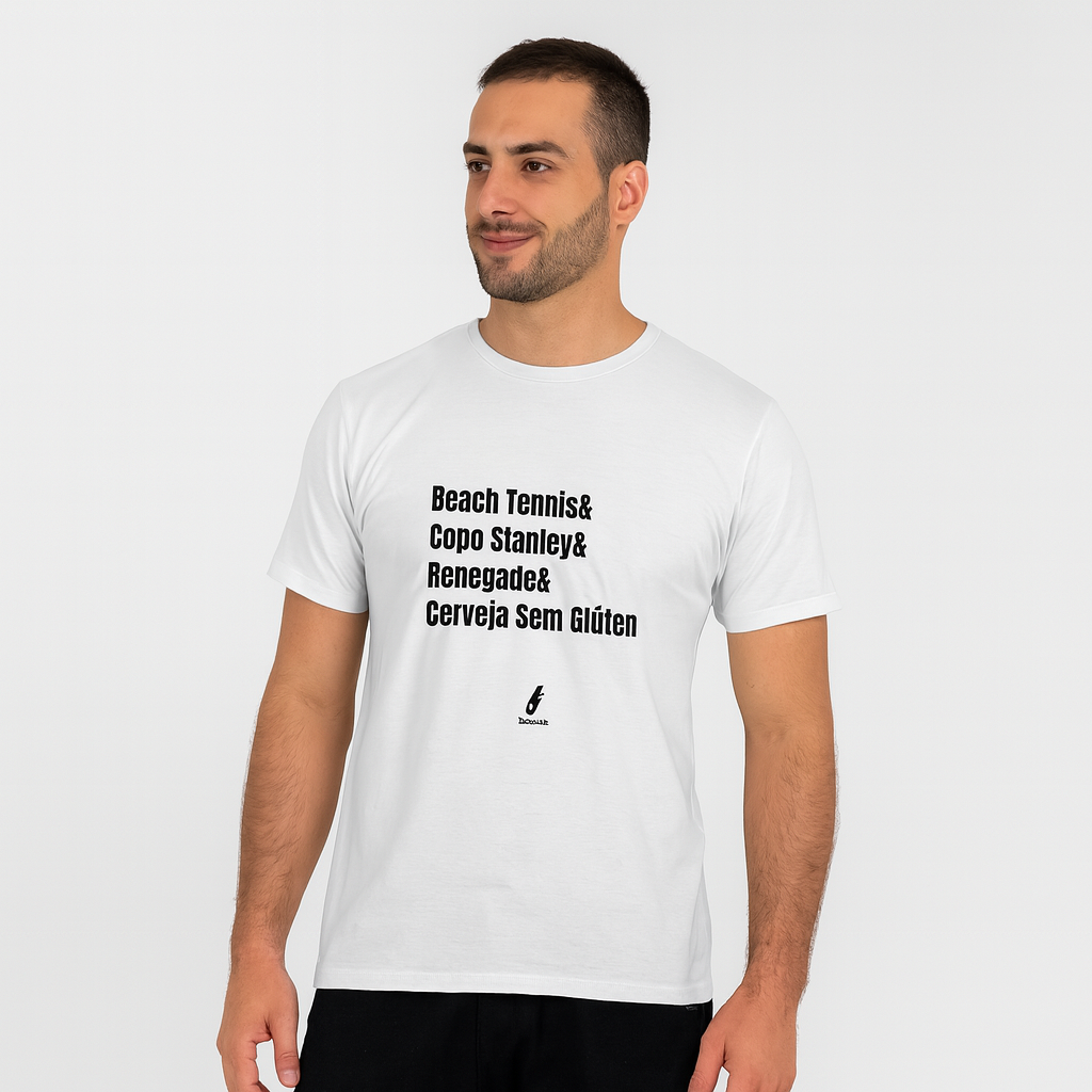 Nome do produto: Camiseta Dry Fit Beach Tennis UV