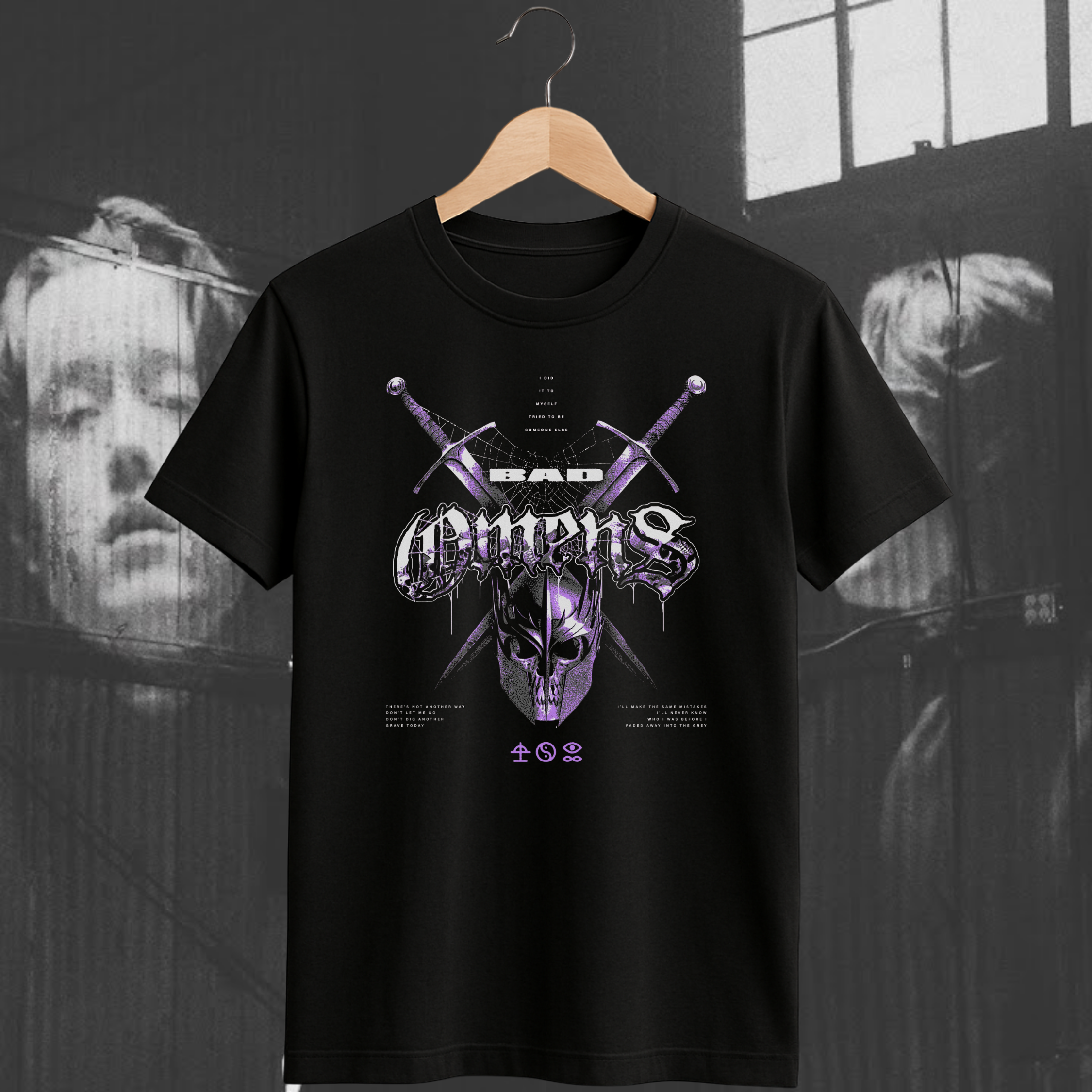 Nome do produto: Camiseta Bad Omens - The Grey