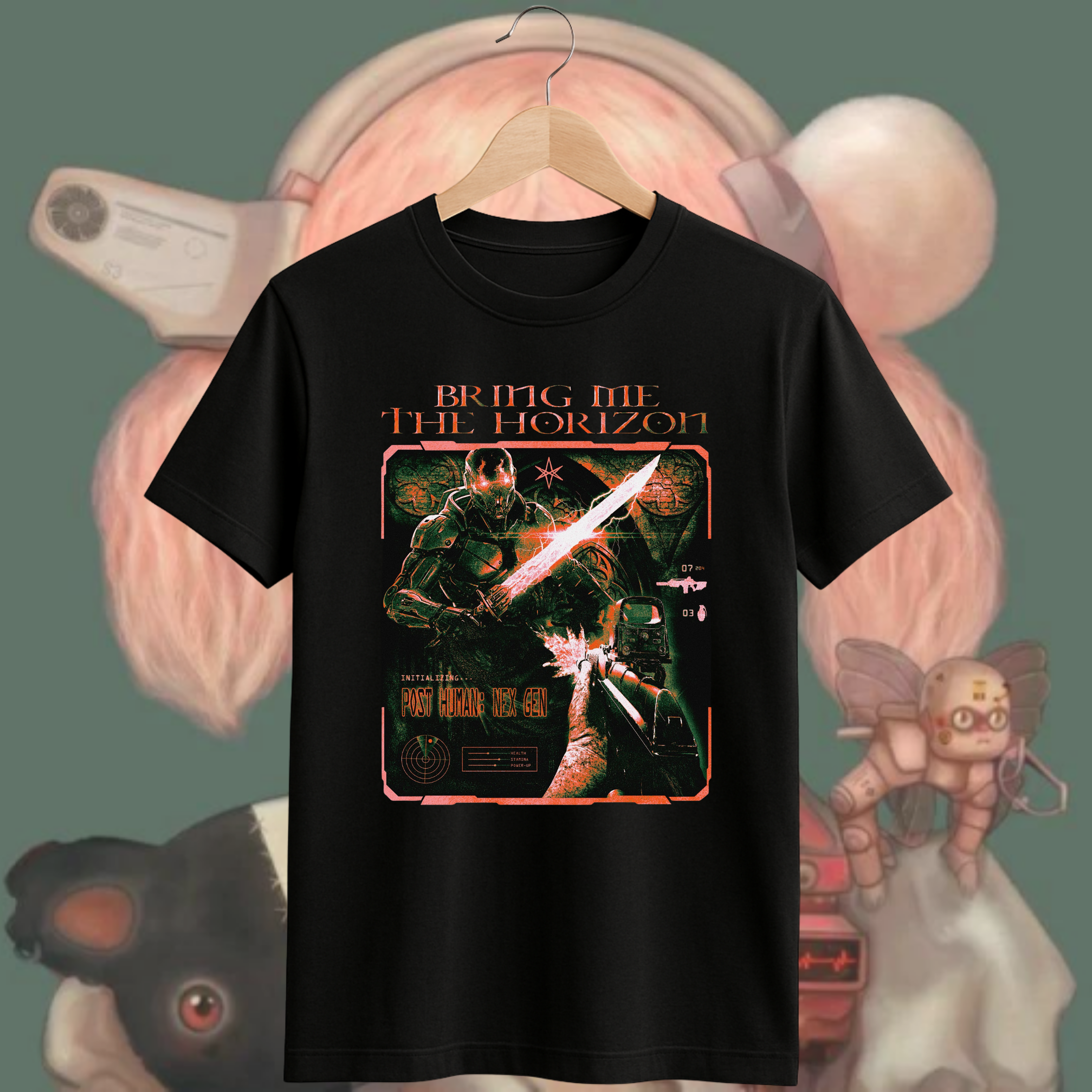 Nome do produto: Camiseta Bring Me The Horizon - Post Human Nex Gen