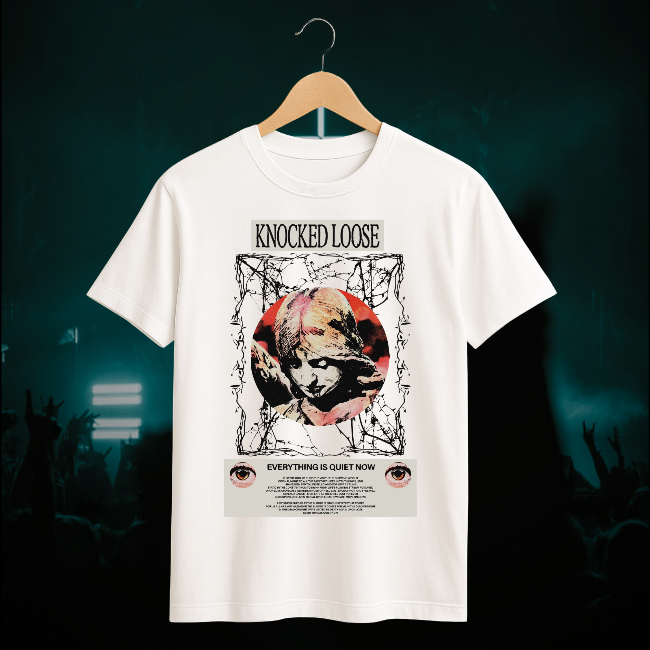 Nome do produto: Camiseta Knocked Loose - Every Thing Is Quiet Now