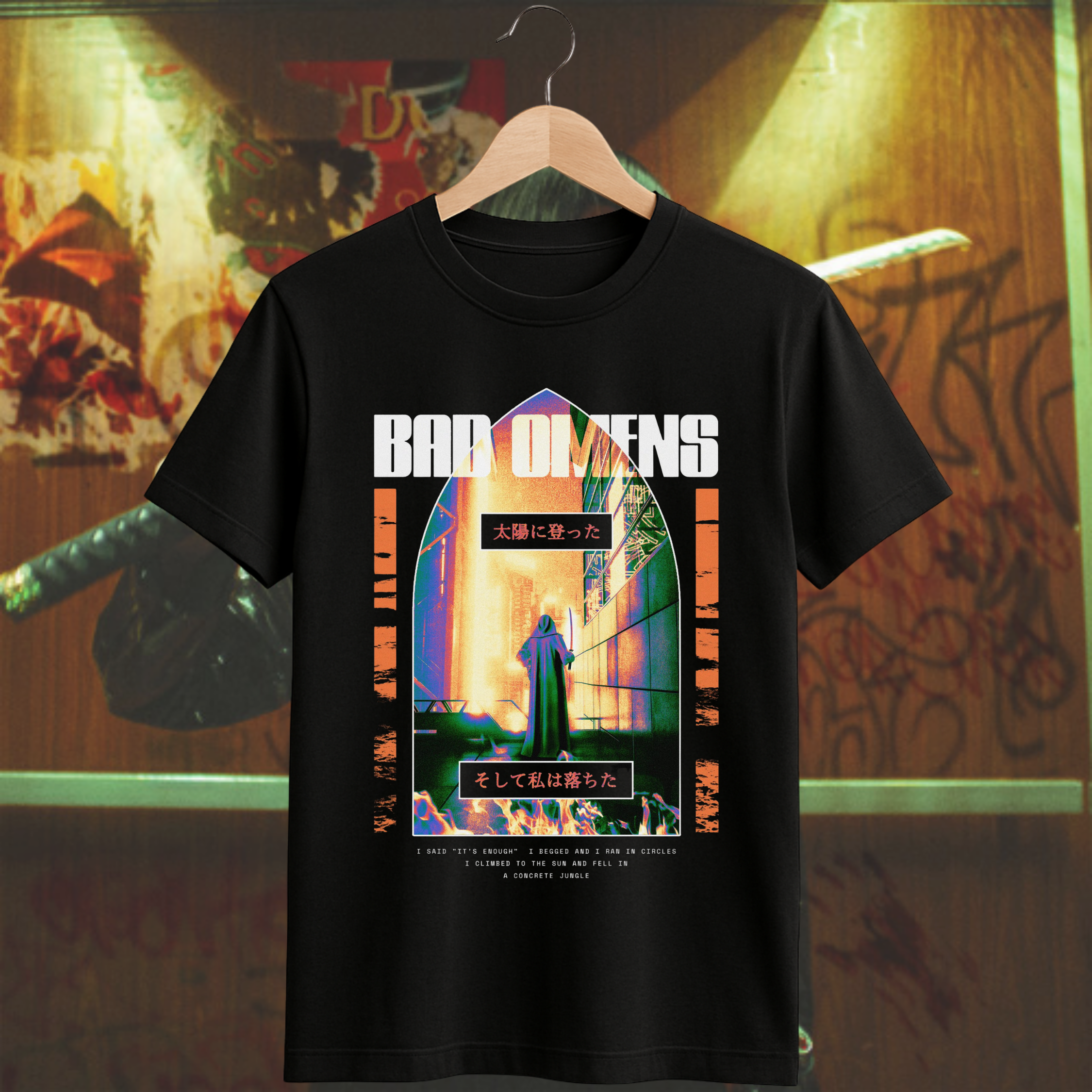 Nome do produto: Camiseta Bad Omens - Enough is Enough