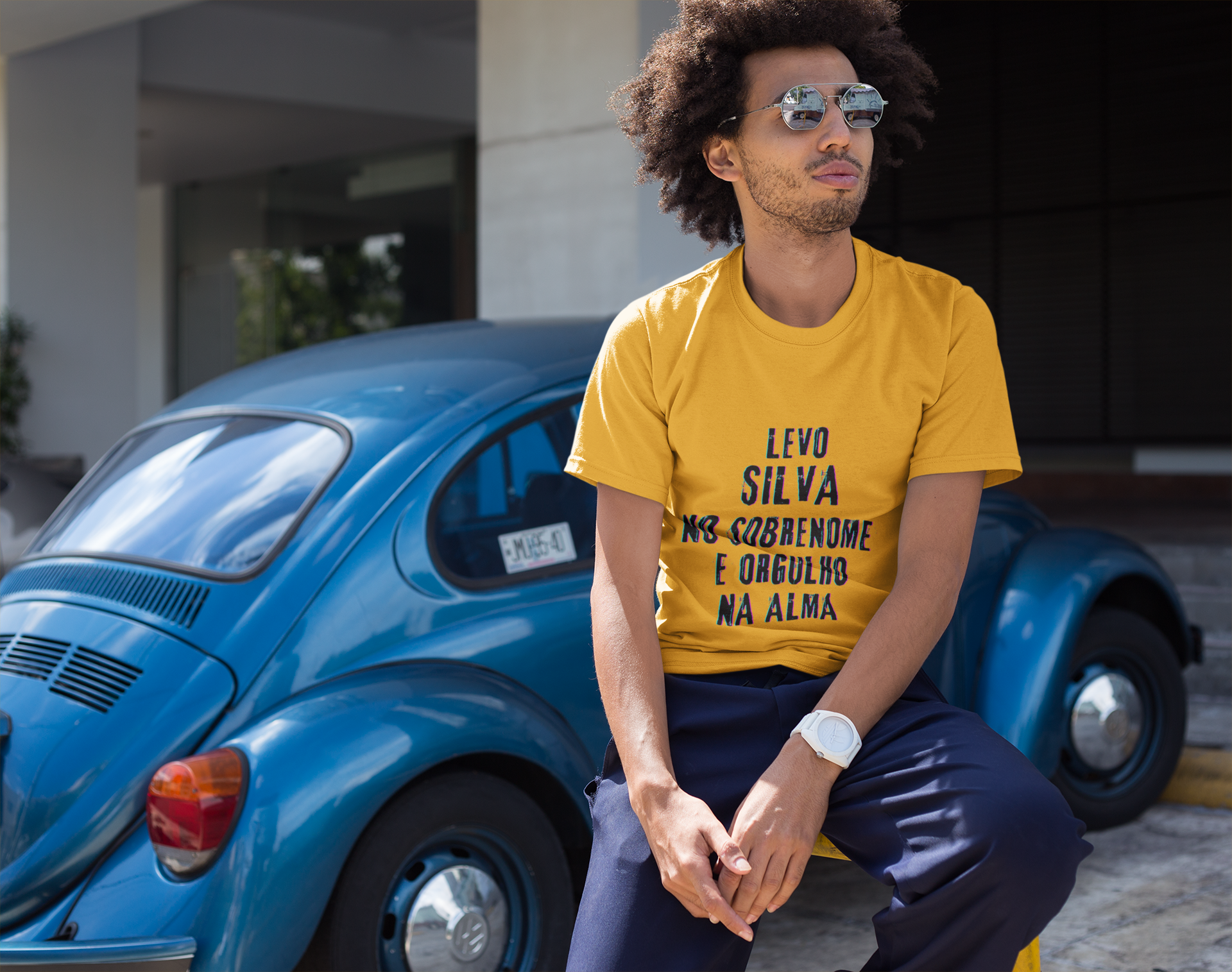 Camiseta Unissex Silva no Nome, Orgulho na Alma (Malha Quality)