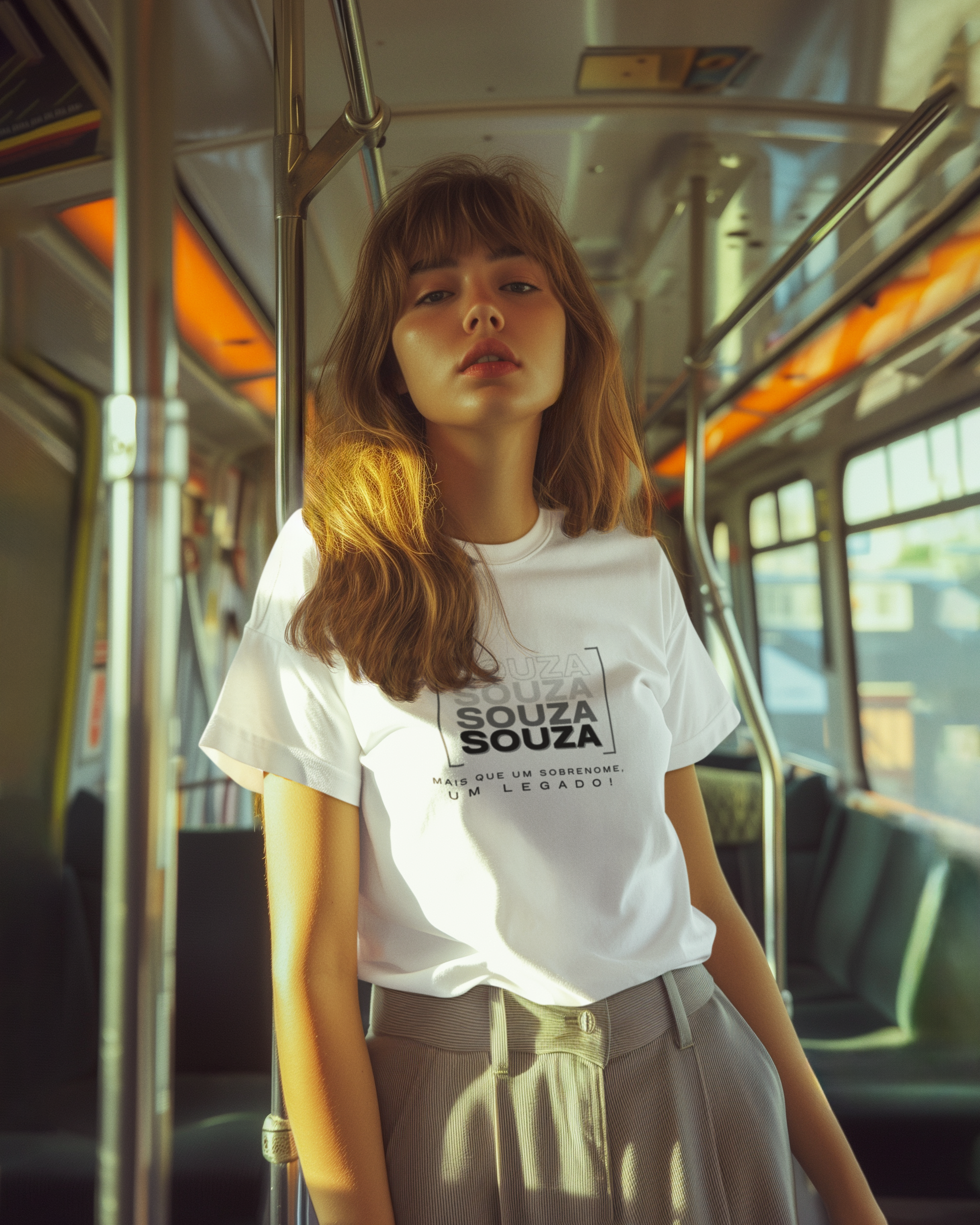 Camiseta Unissex Infanto-Juvenil “Souza, Mais que um Sobrenome, um Legado!” – Vista o Legado (Malha Quality)
