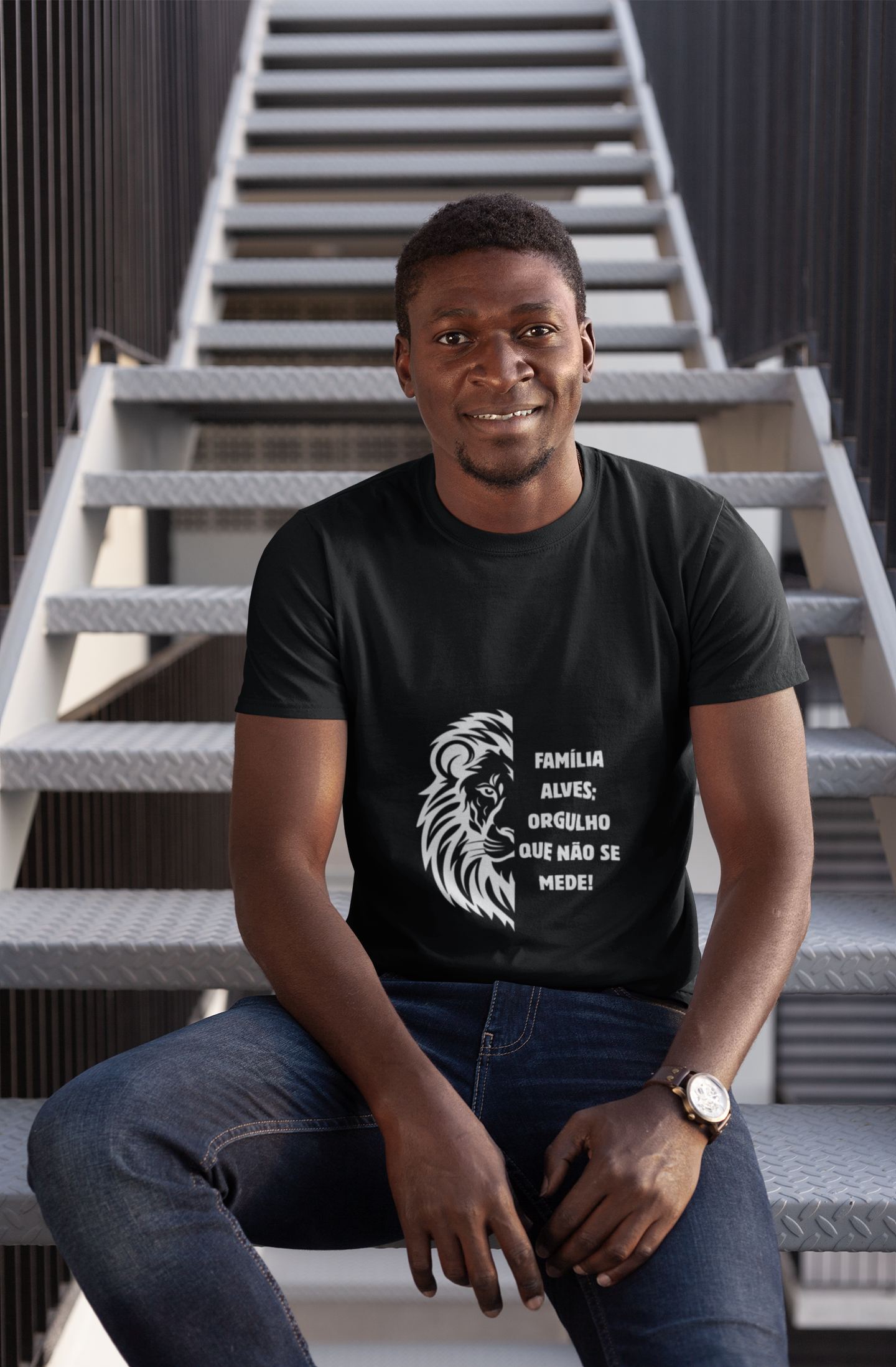 Família Alves – Camiseta com Orgulho Infinito (Malha Quality)