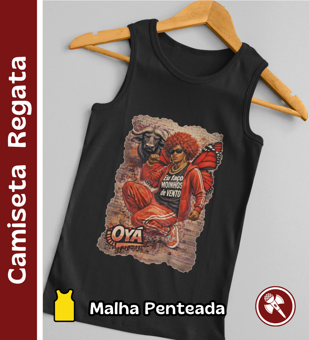 Nome do produto: Oyá Hip Hopper - Camiseta Regata