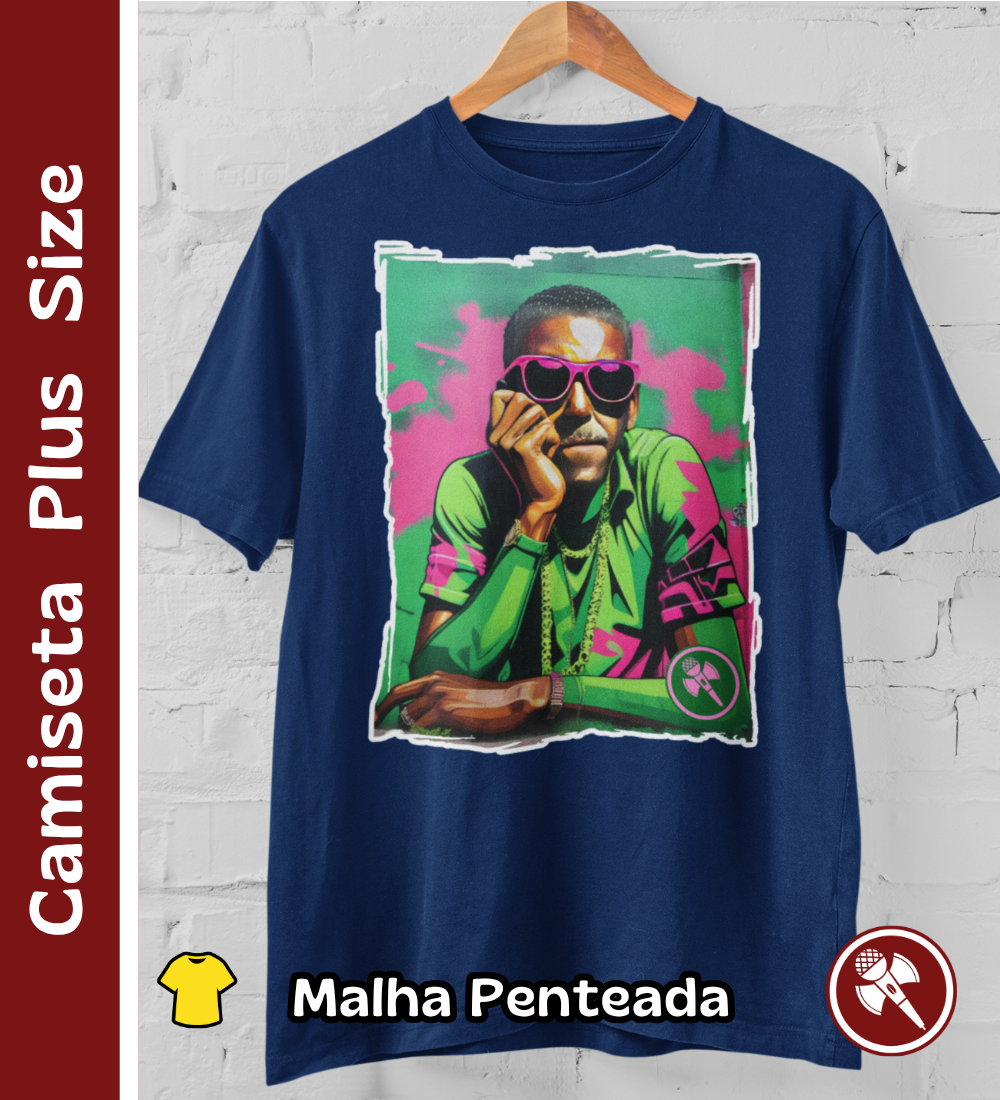 Nome do produto: MC Cartola - Camiseta Plus Size