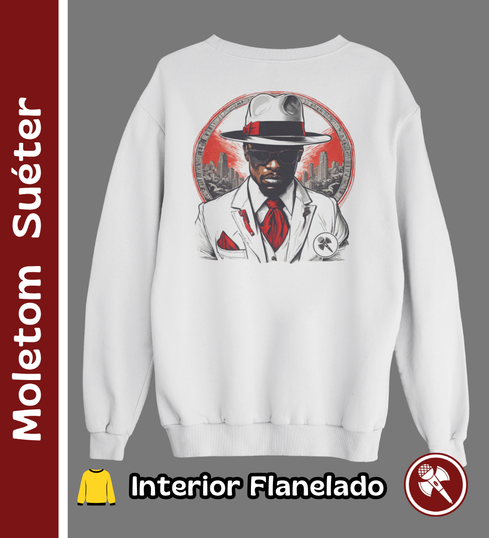 Nome do produto: Salve, Seu Zé! - Moletom Suéter