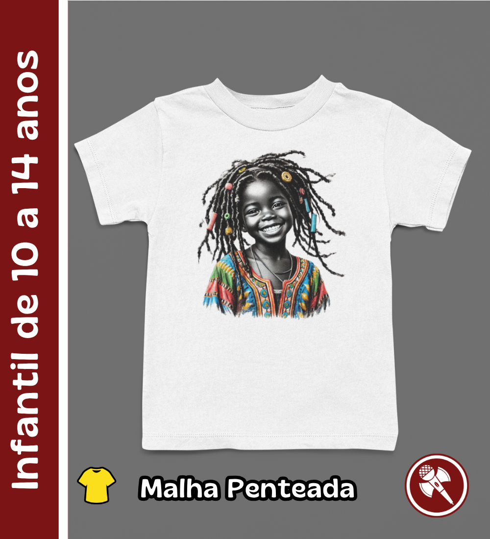 Nome do produto: Criança Interior 02 - Camiseta Infantil de 10 a 14 anos