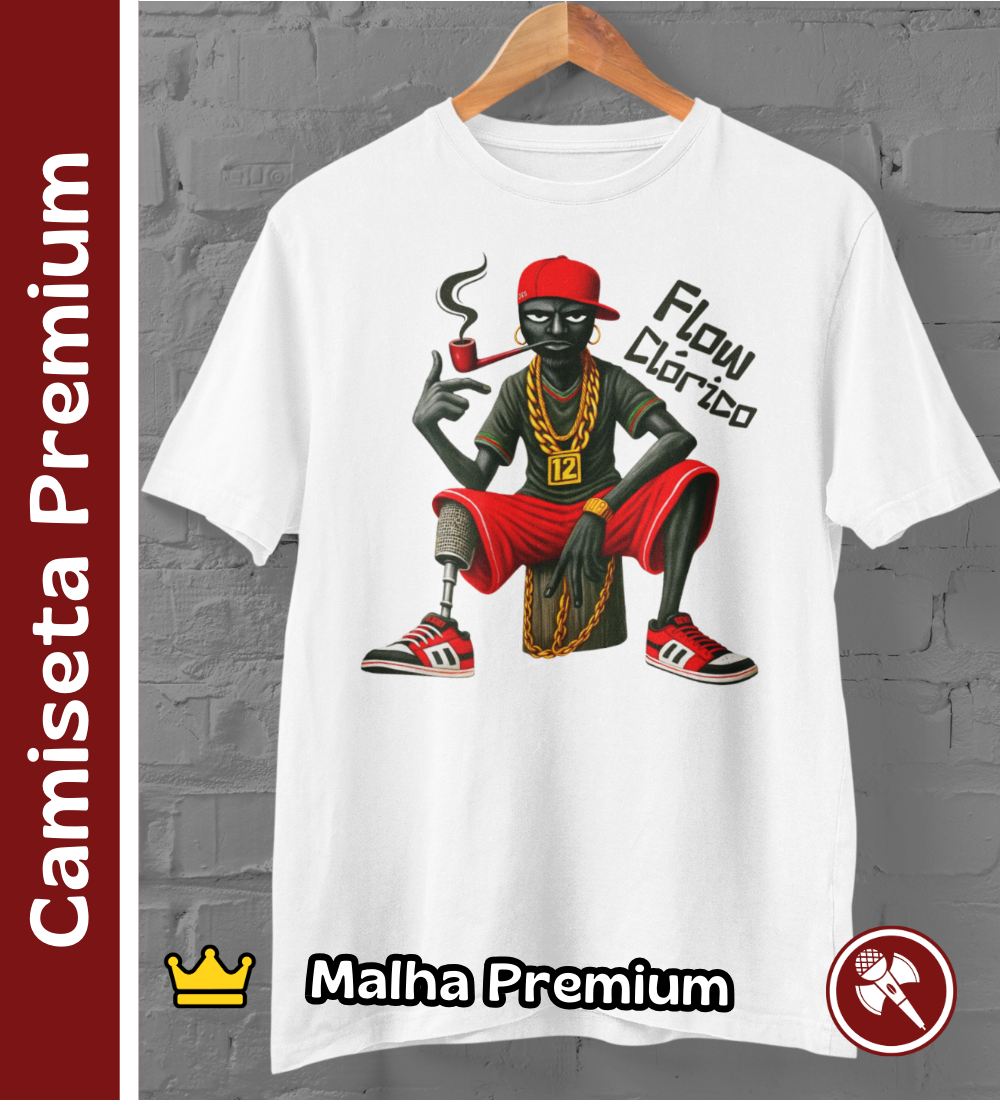 Nome do produto: Mano Saci - Camiseta Premium
