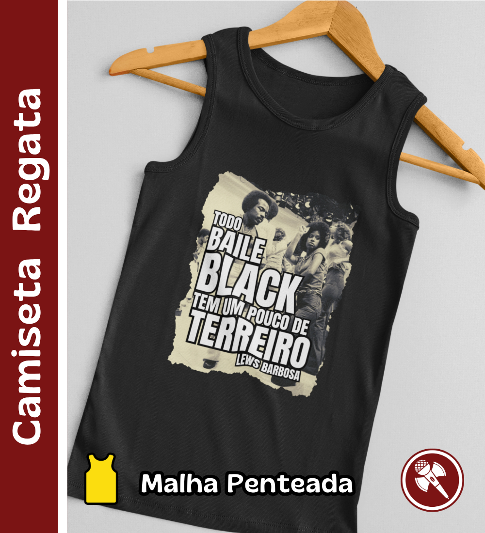 Nome do produto: Baile Black (Soul Train) - Camiseta Regata