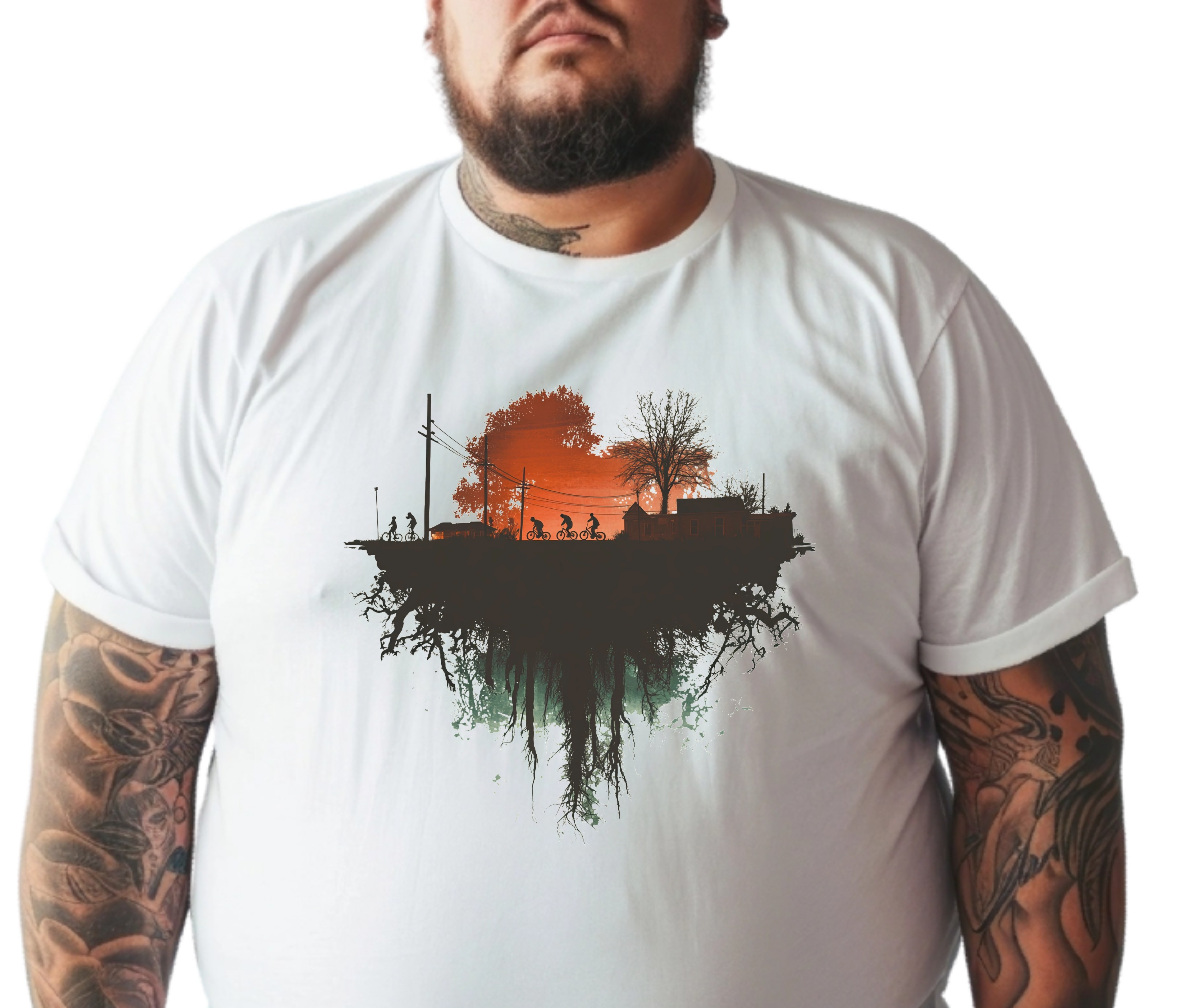 Camiseta - Stranger Things (Plus Size)