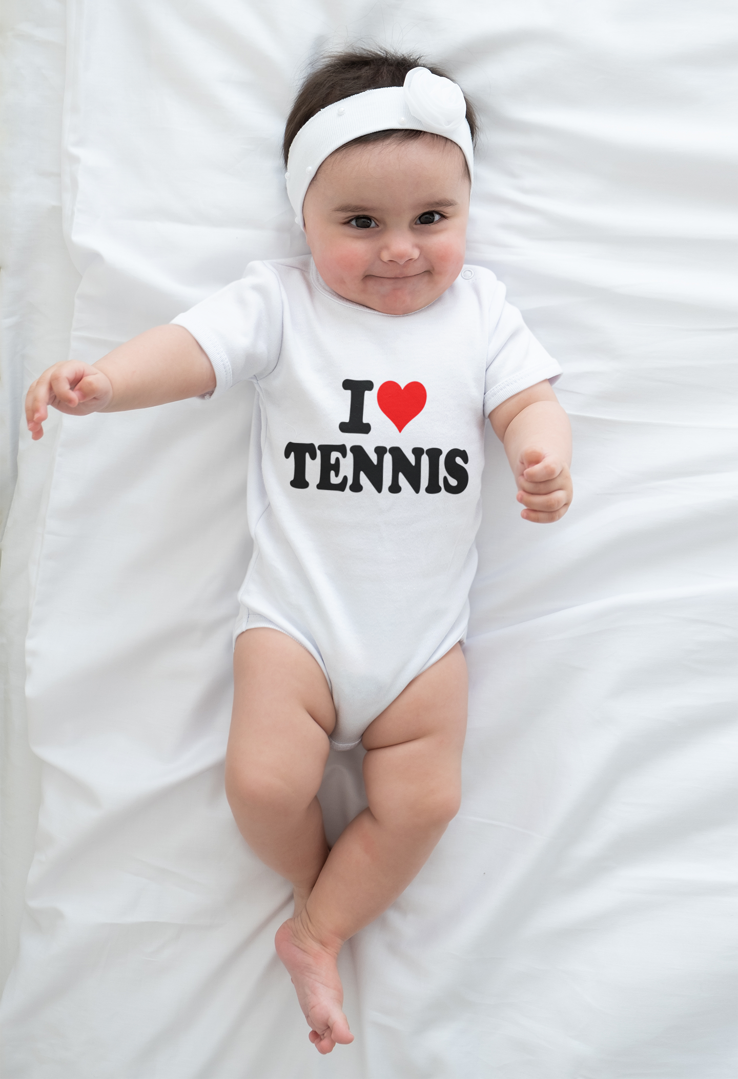 Body Infantil I Love Tennis | Conforto e Estilo para os Pequenos
