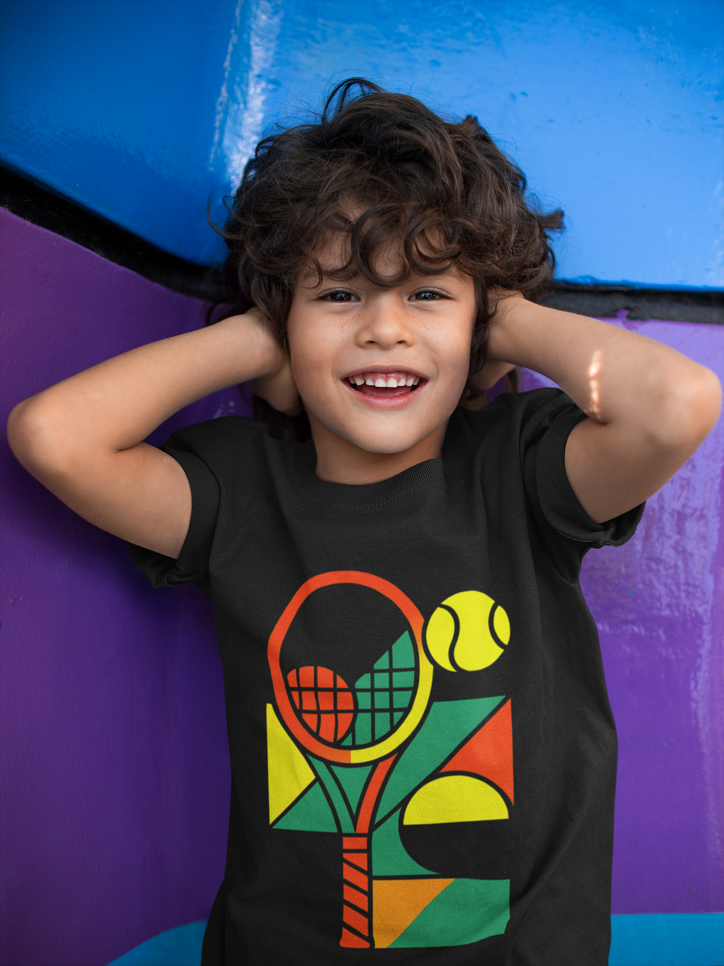 Camiseta Quality Infantil Estampa Tênis Geométrico – Conforto e Estilo (10 a 14 anos)