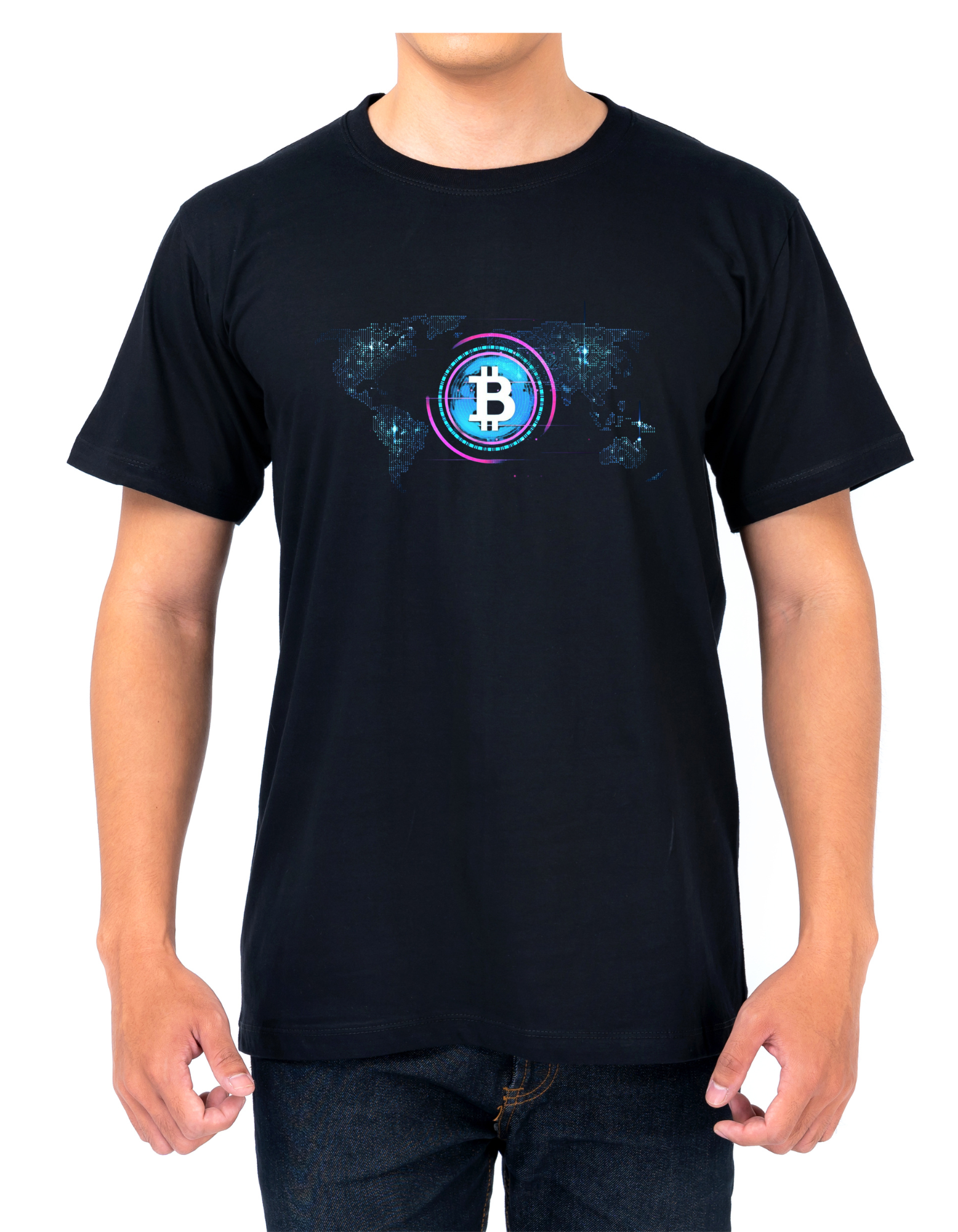 Camiseta Bitcoin World 