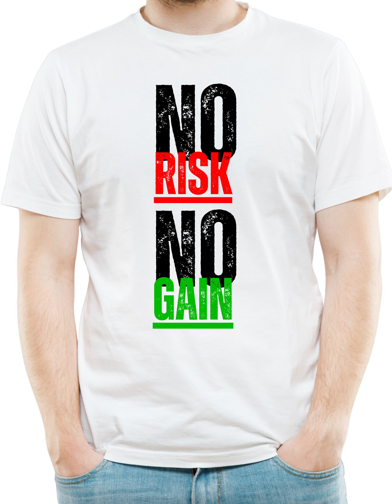 Camiseta  NO RISK NO GAIN