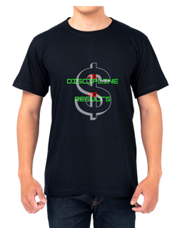 Camiseta  No Discipline No Results