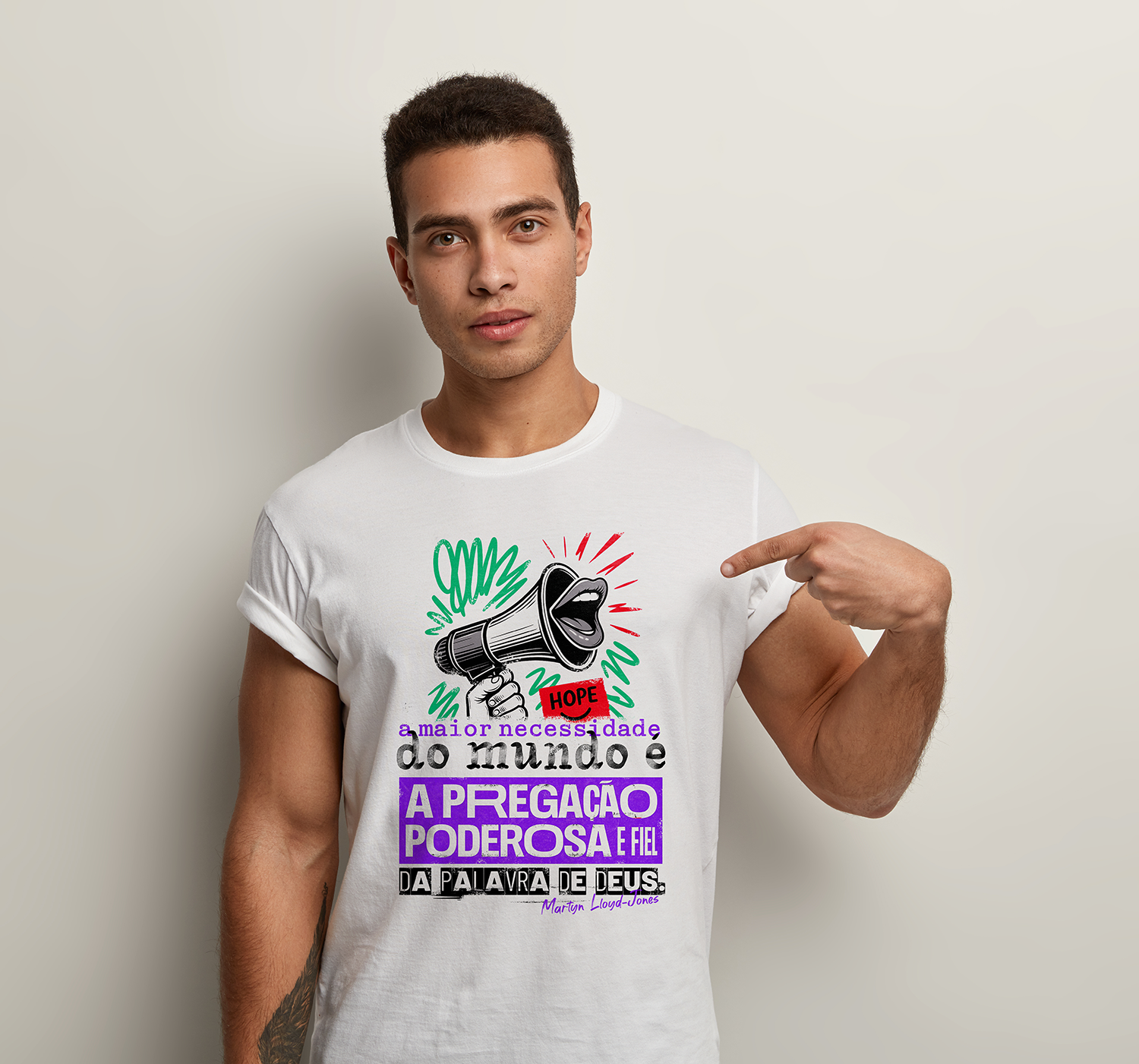 Nome do produto: T-shirt Martin Lloyde Jones