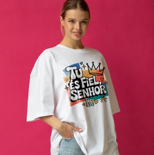 Oversize Tu és fiel Senhor - HC 535