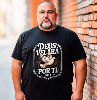 Plus size - Deus velará por ti HC 4