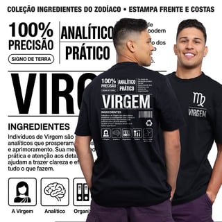 Camiseta Ingredientes de Virgem