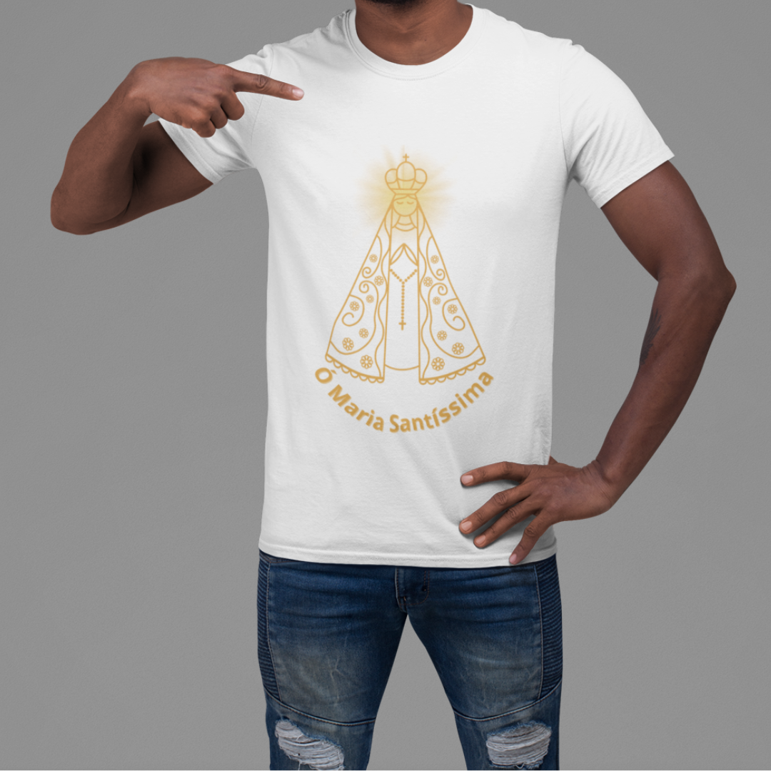  Camiseta Unissex T-Shirt Classic - Nossa Senhora Aparecida