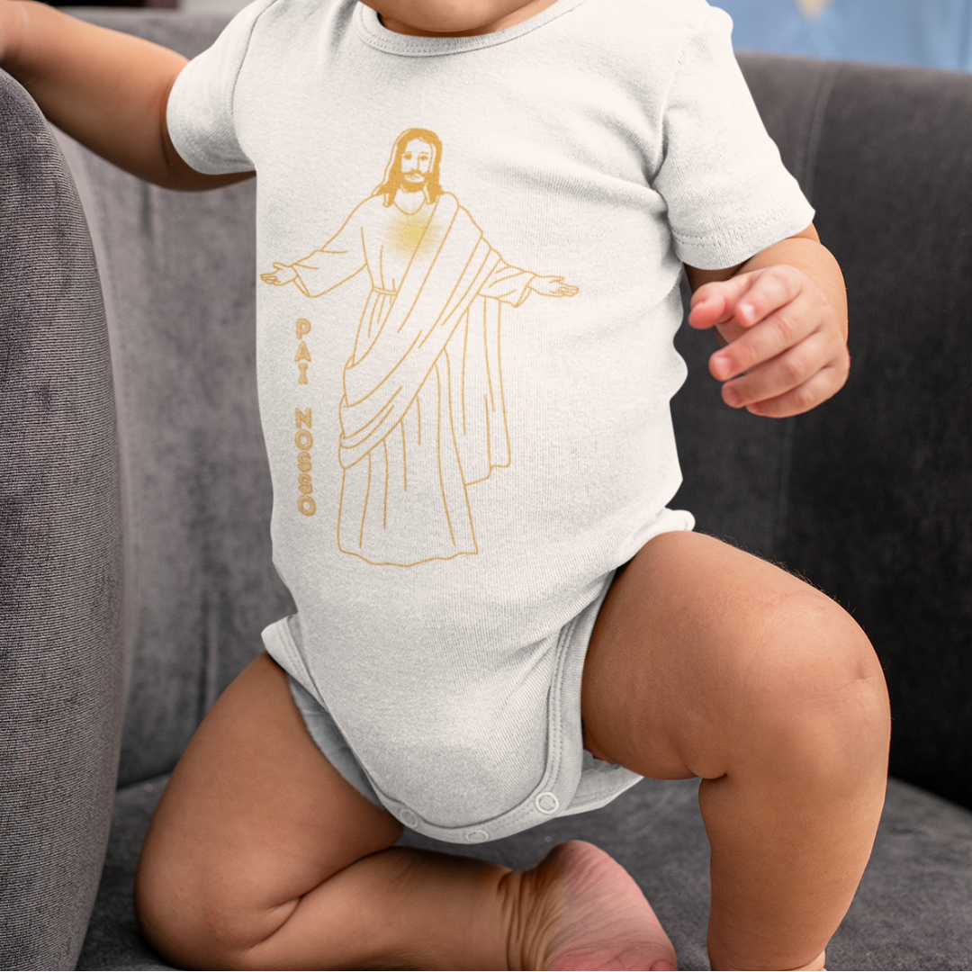Body Infantil - Jesus - Pai Nosso