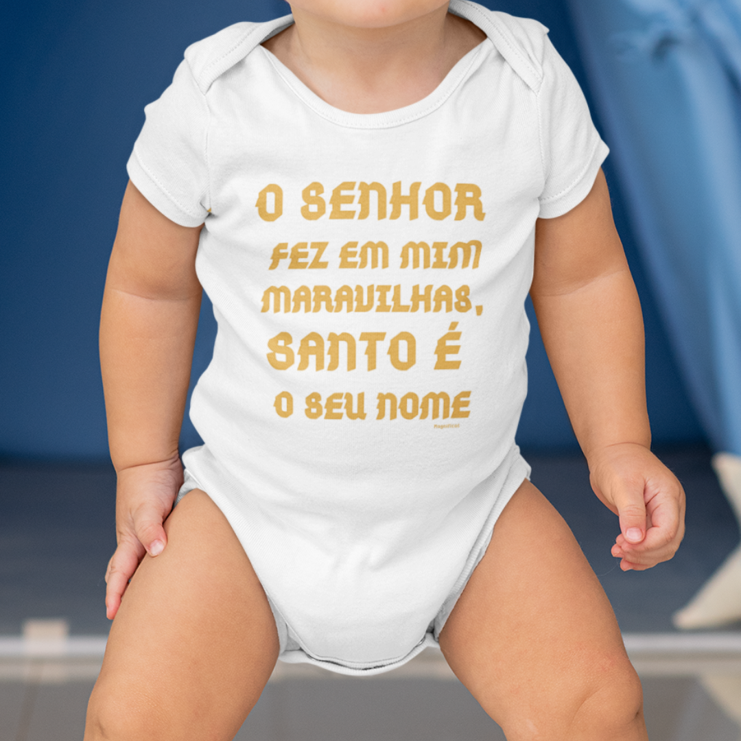 Body Infantil - O Senhor fez em mim maravilhas, Santo é seu nome