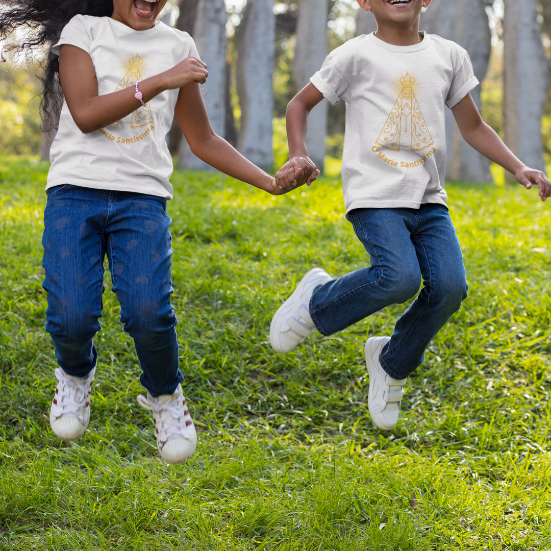 Camiseta Quality Infantil (10 a 14) - Nossa Senhora Aparecida