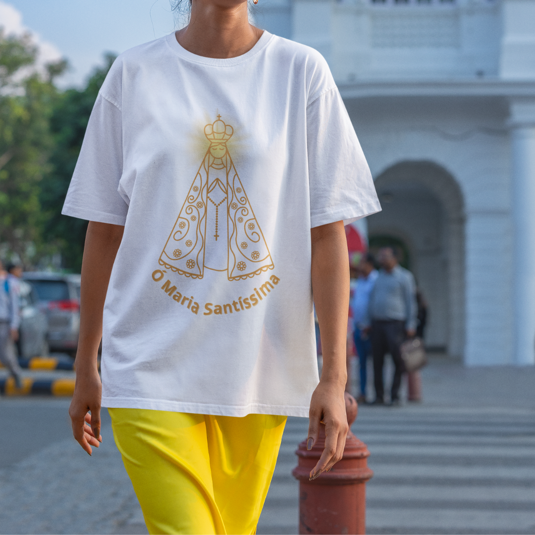 Camiseta Oversized - Nossa Senhora Aparecida