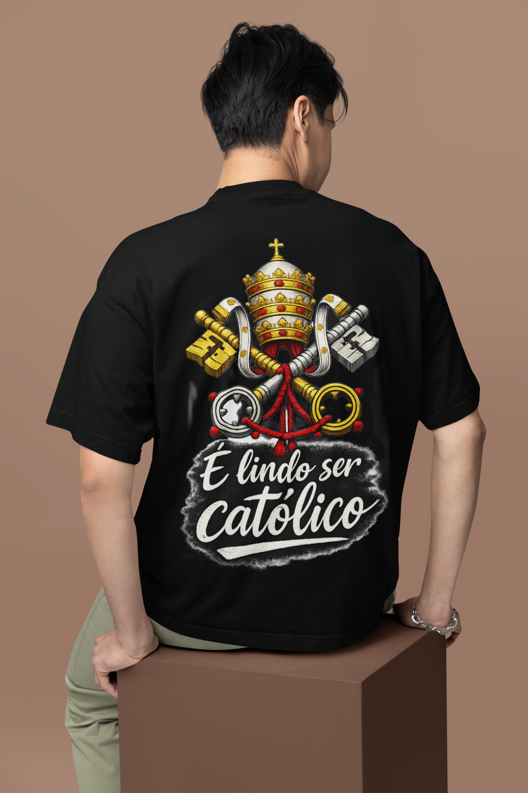 T-Shirt Quality – É lindo ser católico