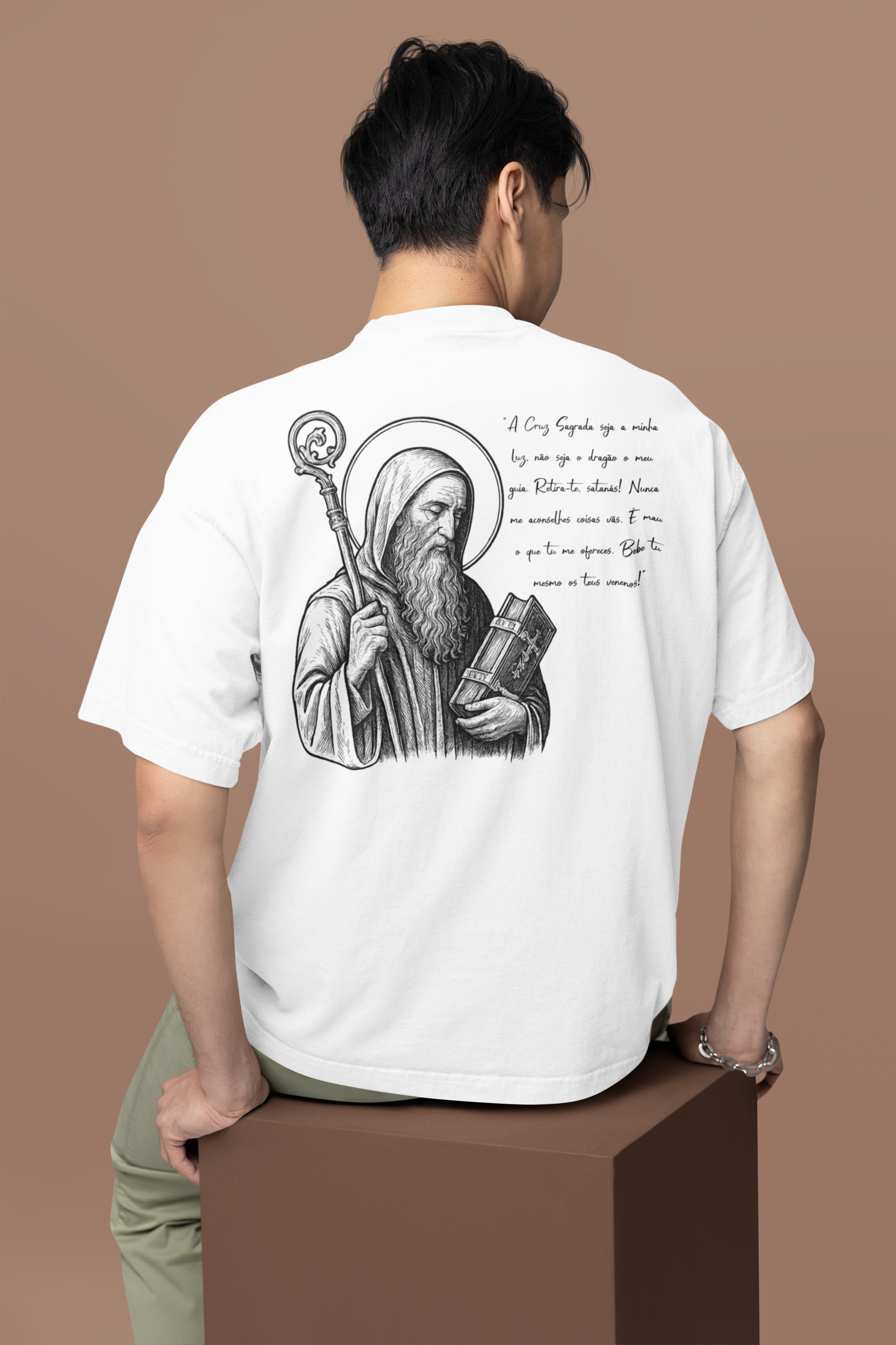 T-Shirt Quality – São Bento (Frente e Costas)