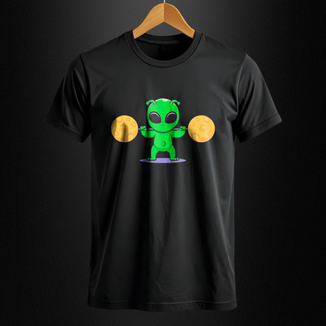 Camiseta Quality - Alien na Musculação