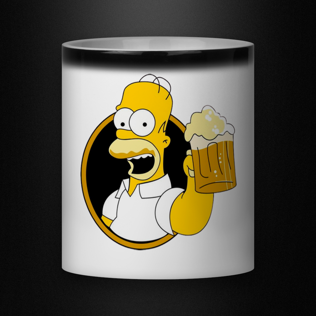 Caneca Mágica - Homer Beer