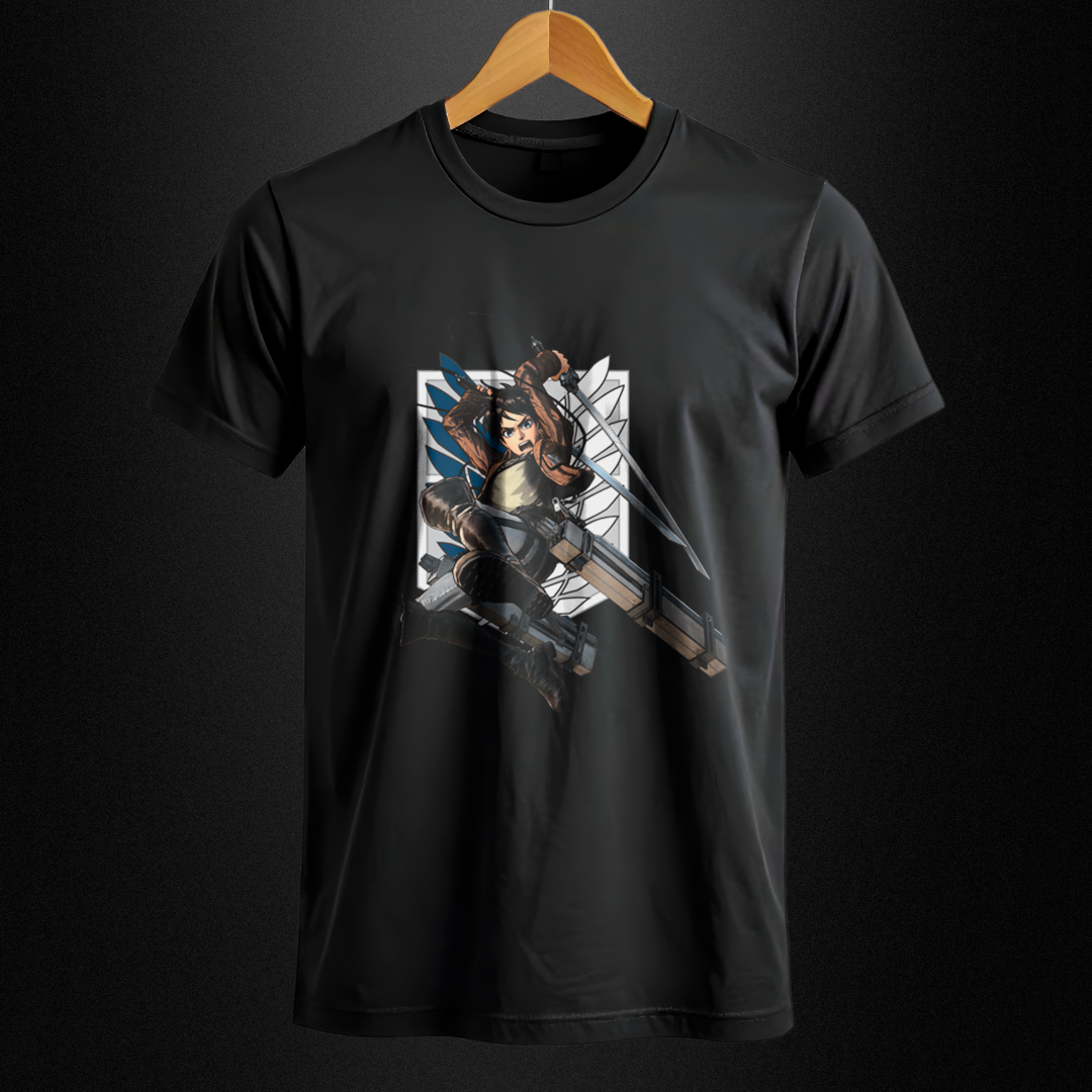 Camiseta Quality - Attack on Titan - Eren