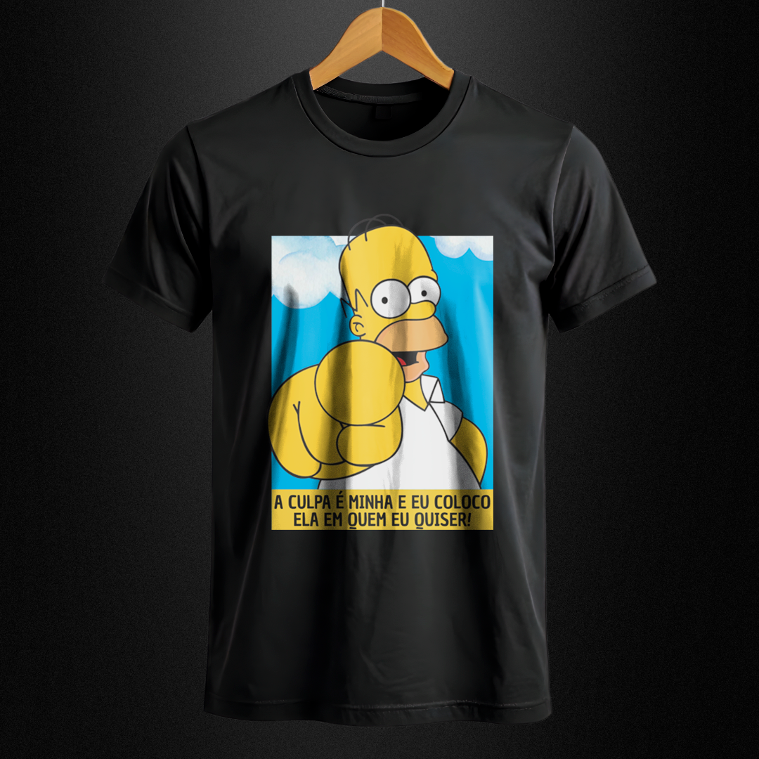 Camiseta Quality - A Culpa é Minha!