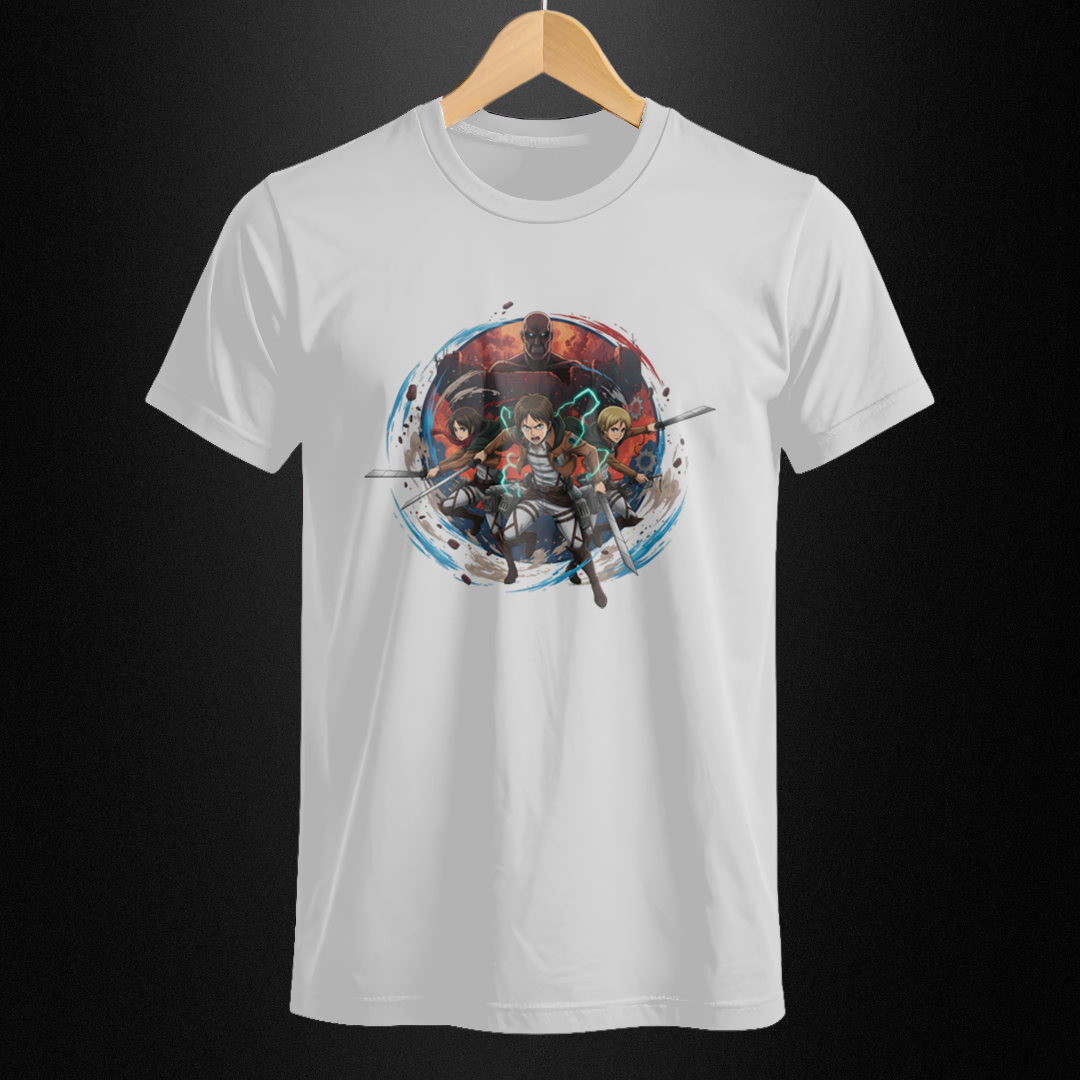 Camiseta Quality - Attack on Titan