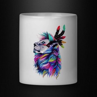 Caneca - Leão Psicodélico