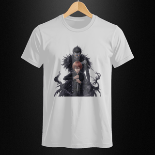 Camiseta Quality - Death Note - Light e Ryuk