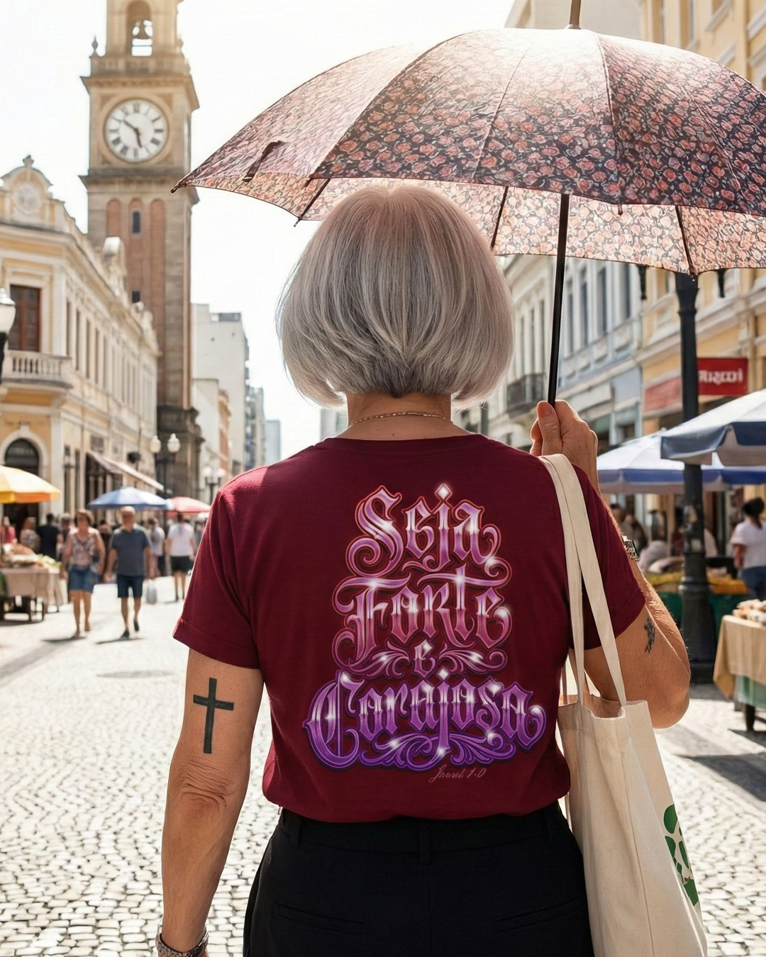 Seja Forte e Corajosa!! - Josué 1:9