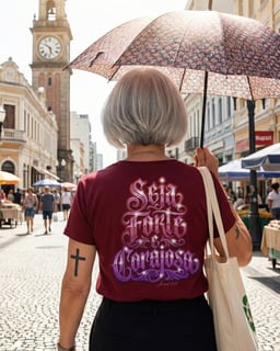 Seja Forte e Corajosa!! - Josué 1:9