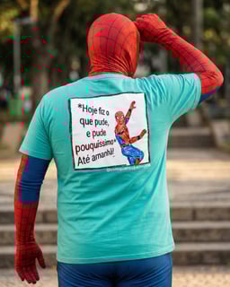 Algodão Estonado: MIRANHA em HOJE FIZ O QUE PUDE